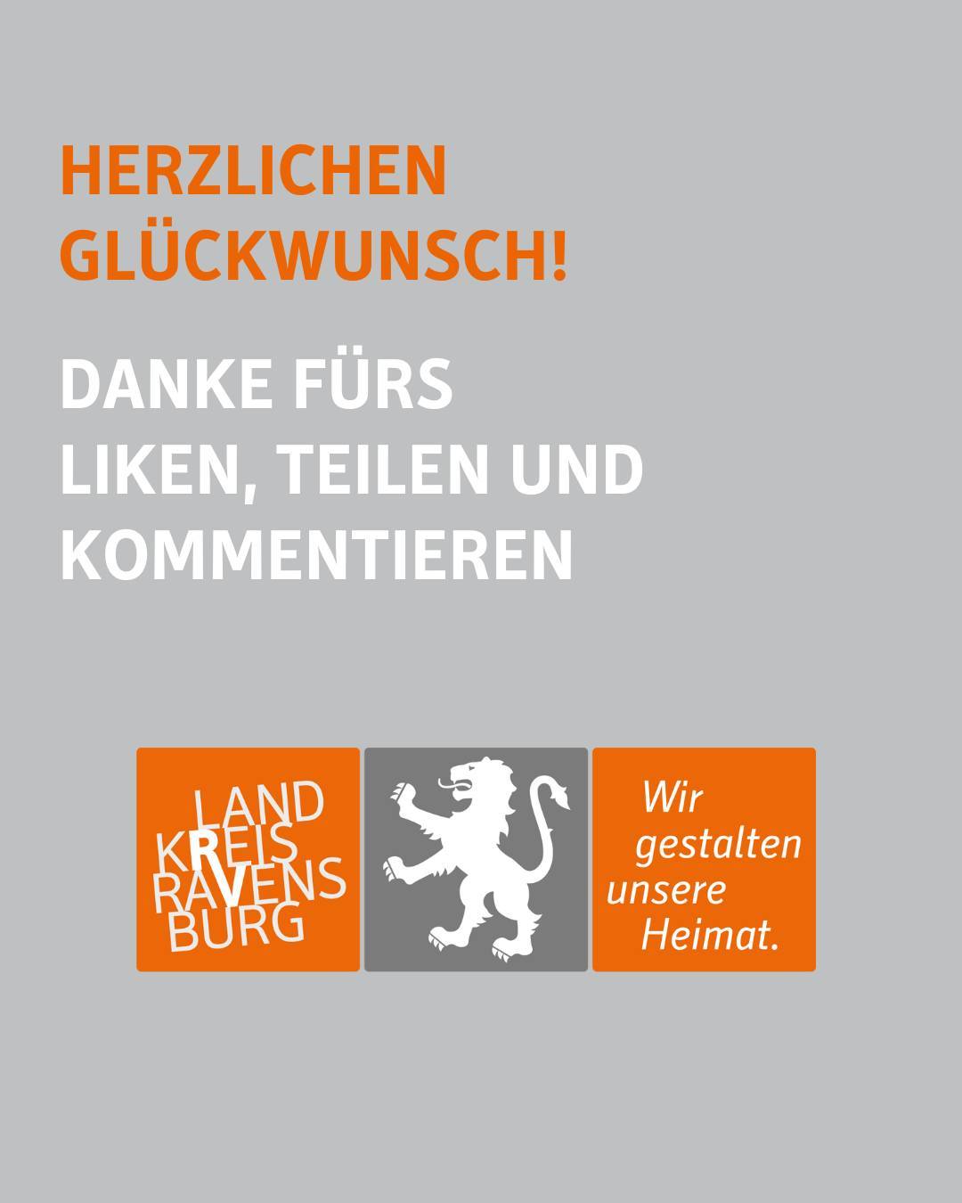 Herzlichen Glückwunsch. Danke fürs liken, teilen und kommentieren.